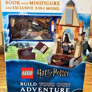 NWT LEGO Harry Potter Building set Book + 2 in 1 Model figures with accessories